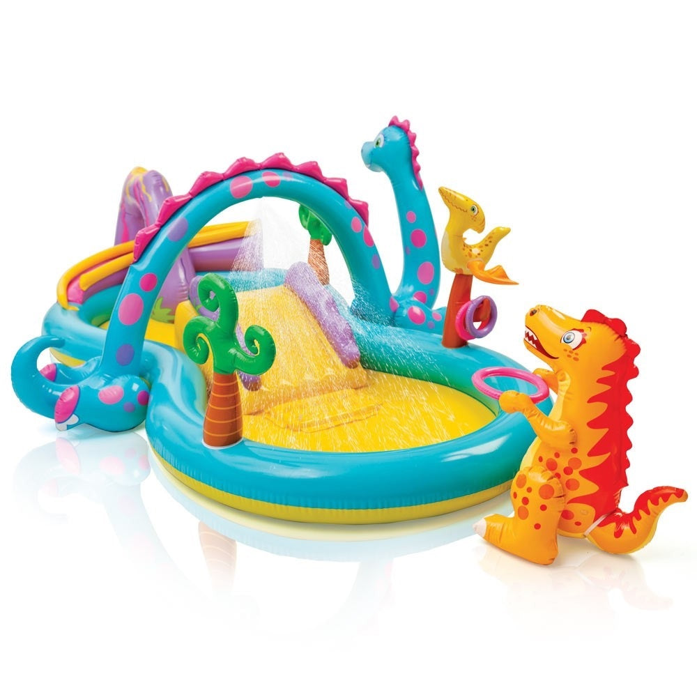 Piscina Centro De Juegos Dinosaurio